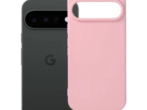 Case for Google Pixel 11 Pro Silicone powder pink