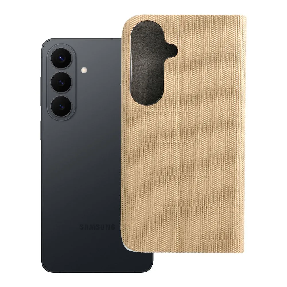 Flip case for Samsung S26 Sensitive Book gold