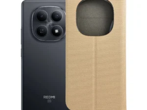 Flip case for Xiaomi Redmi NOTE 15 PRO PLUS 5G Sensitive Book gold