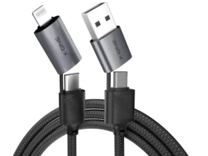 X-ONE QuantumFlex data cable - type C to C - max 60W 1,2m black