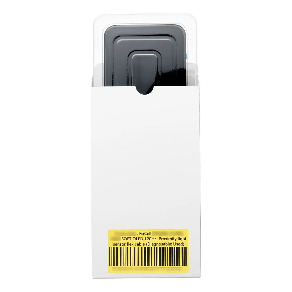 FixCell LCD Display for IPHONE 15 PRO MAX SOFT OLED 120Hz Proximity light sensor flex cable (Diagnosable: Used) - 4. kép
