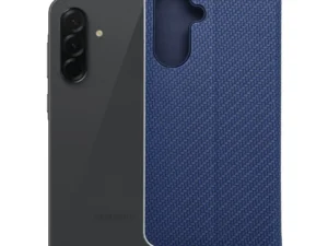 Flip case for Samsung A36 5G Luna Book Carbon blue