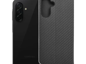 Flip case for Samsung A26 5G Luna Book Carbon black