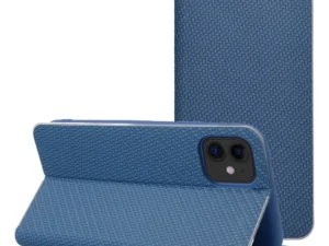 Flip case for iPhone 17 AIR Luna Book Carbon blue