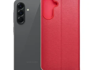 Flip case for Samsung A56 5G Luna Book Gold red