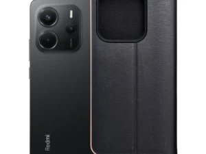Flip case for Xiaomi Redmi NOTE 14 5G Luna Book Gold black