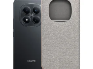 Flip case for Xiaomi Redmi NOTE 15 PRO 5G Luna Book Gold silver
