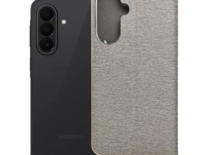 Flip case for Samsung A27 Luna Book Gold silver