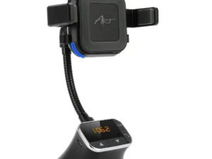 Car holder 4in1 (transmiter FM + wireles charger 10W + car speaker) MP3TR FM-09