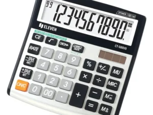 ELEVEN desktop calculator CT-500VII black white