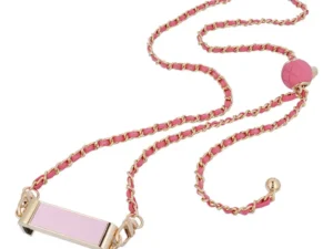 Chain / Rope with holder GLAMOUR fit all models 80mm max width PINK