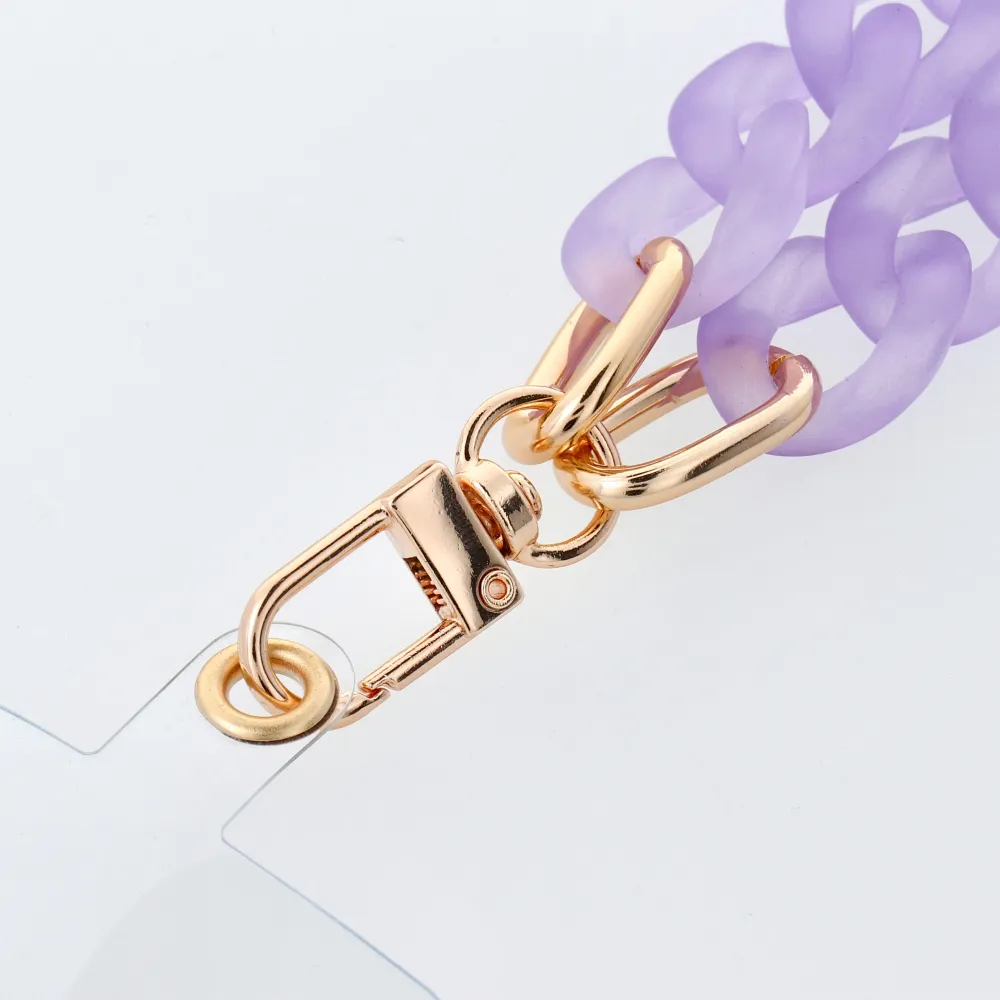 PANAMA Phone lanyard, Phone pendant / cord length 40cm (20cm in the loop) / on wrist - purple - Image 3
