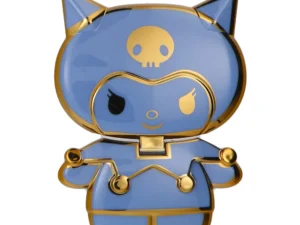 Phone stand DOLL - stick-on - blue
