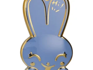 Phone stand RABBIT - stick-on - blue
