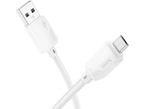 Cable USB A to Micro USB Hoco 2,4A 1 m X113 white