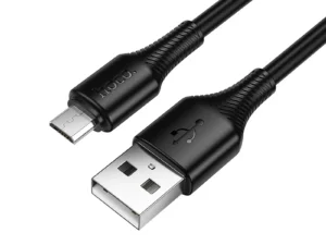 Cable USB A to Micro USB Hoco 2,4A 1 m X120 black