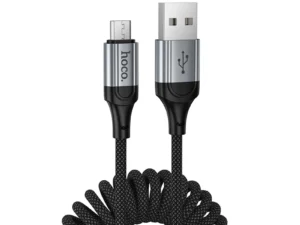 Cable USB A to Micro USB Hoco 2,4A 1,5 m X121 black