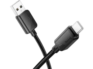 Cable USB A to USB C Hoco 3A 1 m X113 black