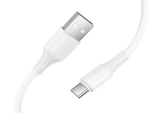 Cable USB A to USB C Hoco 3A 1 m X120 white