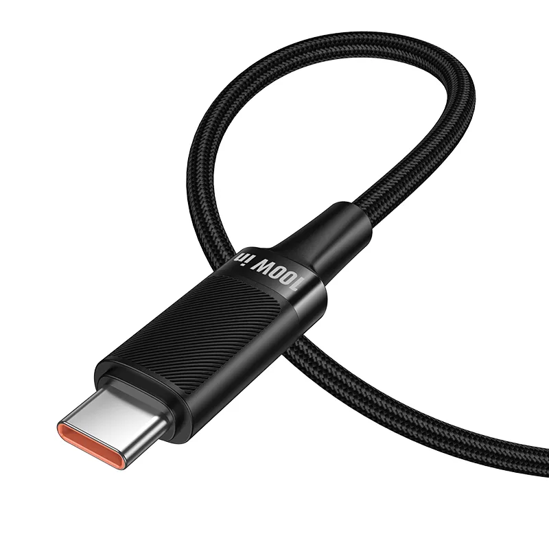 Cable USB C to USB C Hoco PD 5A 100W 1,2 m U153 Extreme black - Image 3