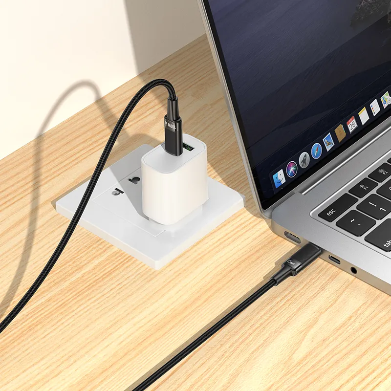 Cable USB C to USB C Hoco PD 5A 100W 1,2 m U153 Extreme black - Image 8