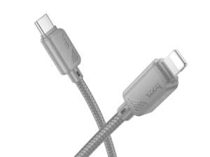 Cable USB C to Lightning Hoco PD 27W 1 m X113 gray