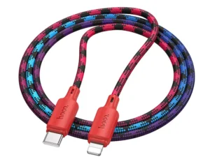 Cable USB C to Lightning Hoco PD 27W 1 m X116 gradient red