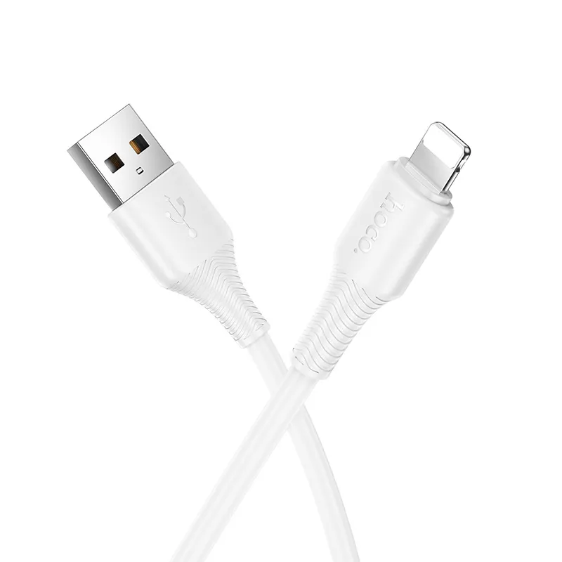 Hoco USB A - Lightning kábel 2,4A 1 m X120 fehér