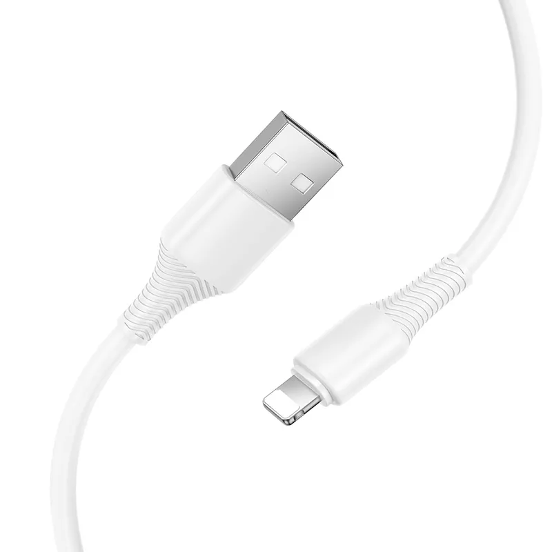 Hoco USB A - Lightning kábel 2,4A 1 m X120 fehér - Image 2