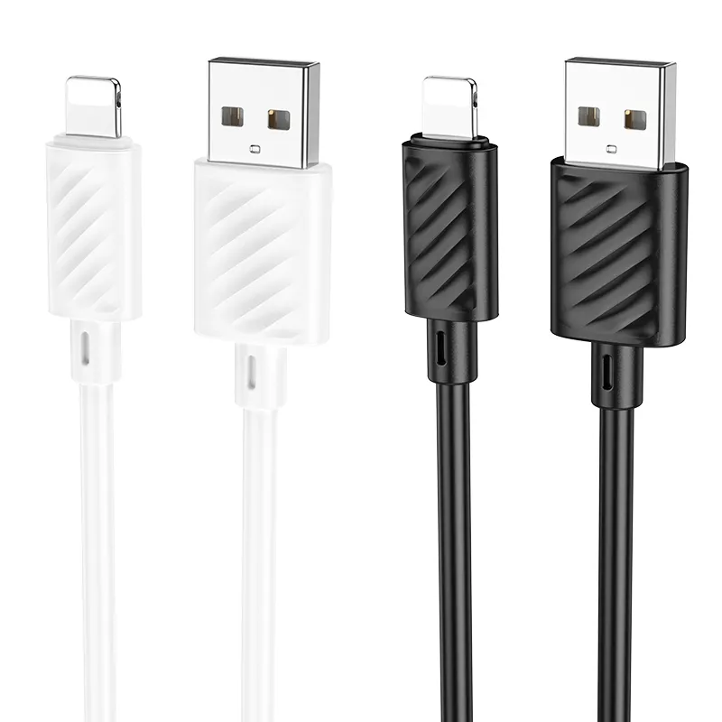 Cable USB A to Lightning Hoco 2,4A 2 m X88 black - Image 4