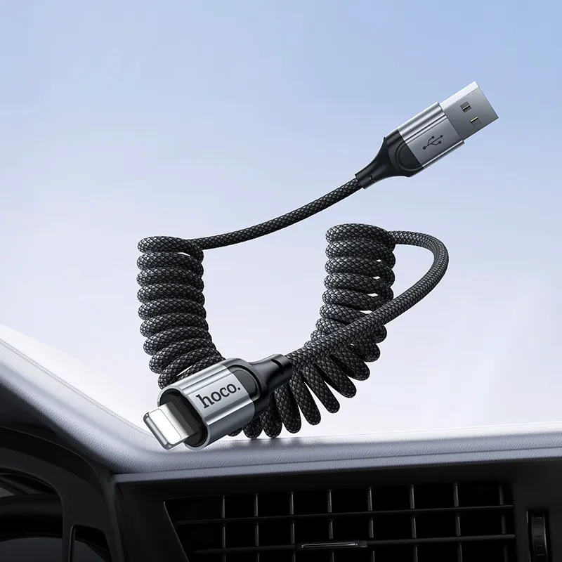 Hoco PD USB A - Lightning kábel 2,4A 1,5 m X121 fekete - Image 8