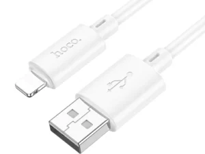 Cable USB A to Lightning Hoco 2,4A 2 m X88 white