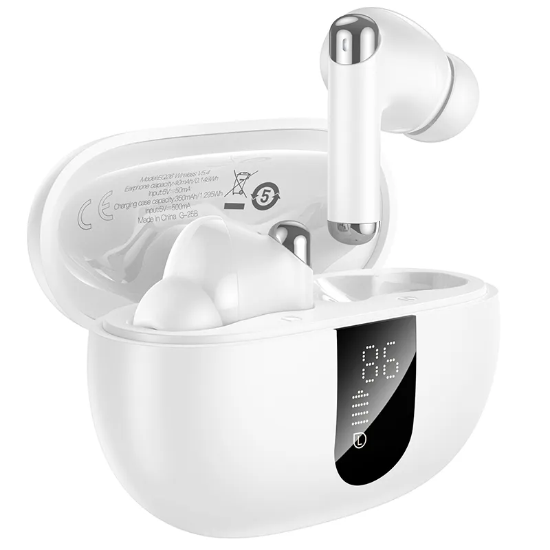 Wireless earphones Hoco TWS ANC + ENC EQ26 white - 2. kép