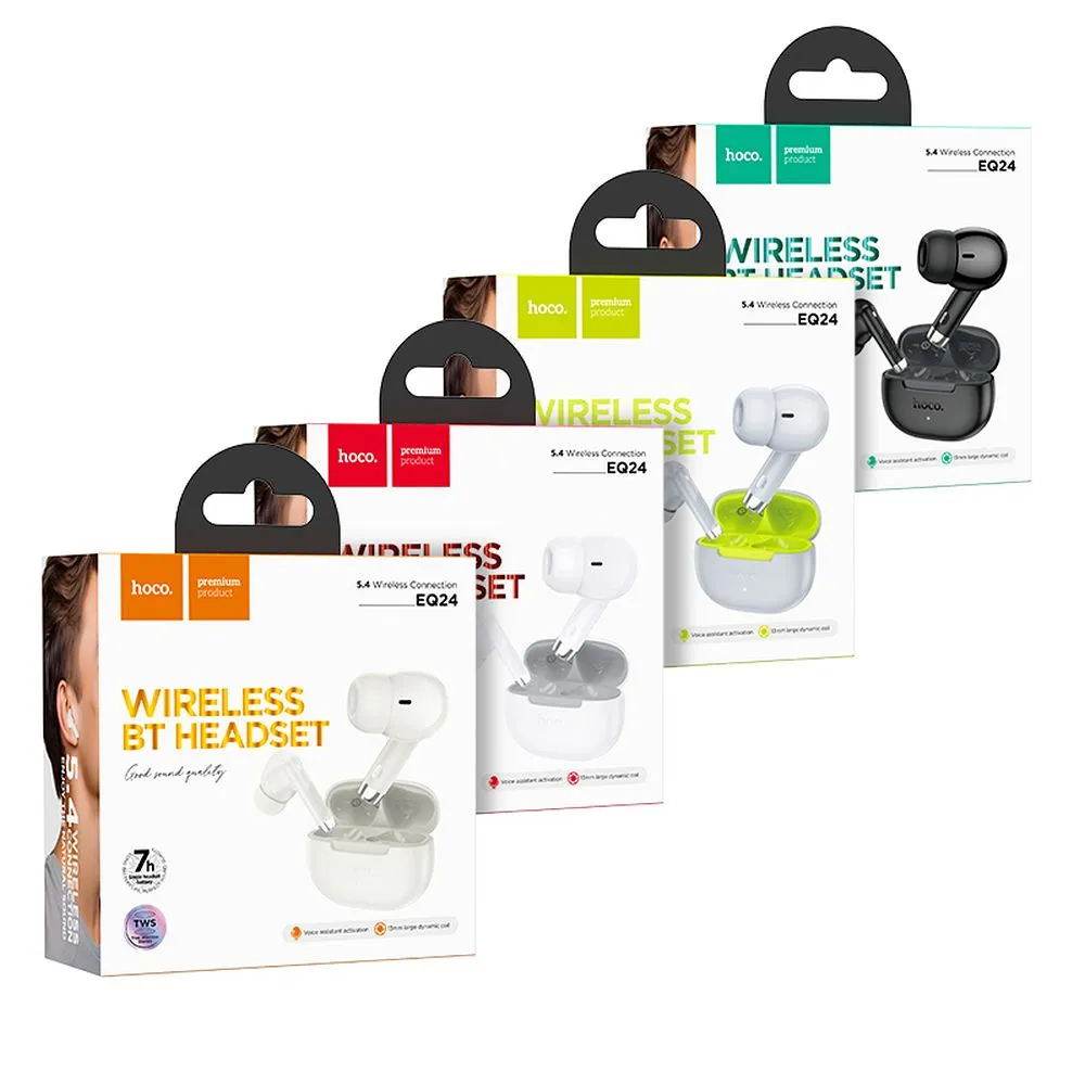 Wireless earphones Hoco TWS EQ24 midnight black - Image 5