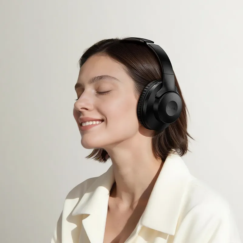 Wireless headphones Hoco W71 black - Image 7