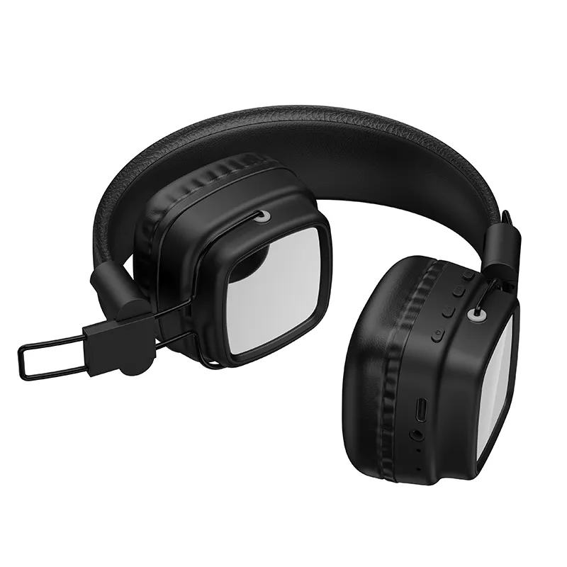 Wireless headphones Hoco W72 black - 3. kép