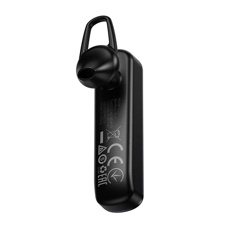 Vezeték nélküli mono fülhallgató (ENC, BT 6.0, 130 mAh) Hoco E201 fekete - Image 3