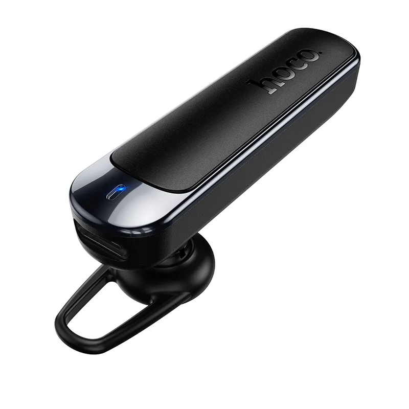 Vezeték nélküli mono fülhallgató (ENC, BT 6.0, 130 mAh) Hoco E201 fekete - Image 2