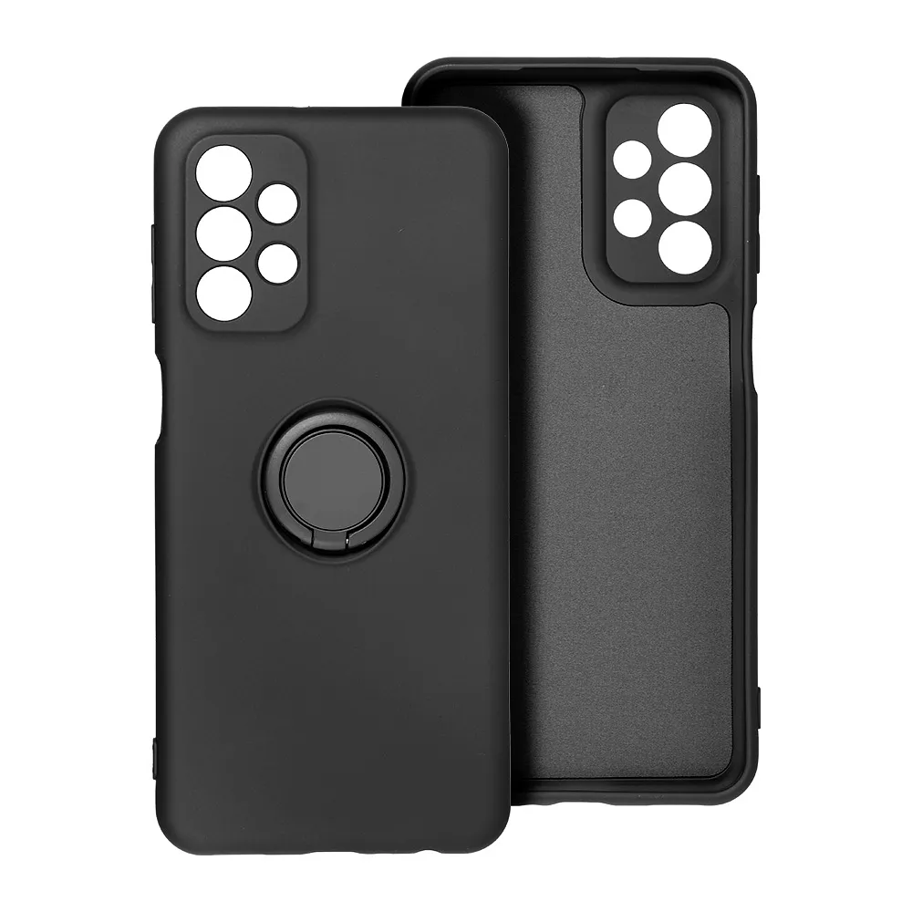 Case for Samsung S25 PLUS Silicone Ring black - Image 10
