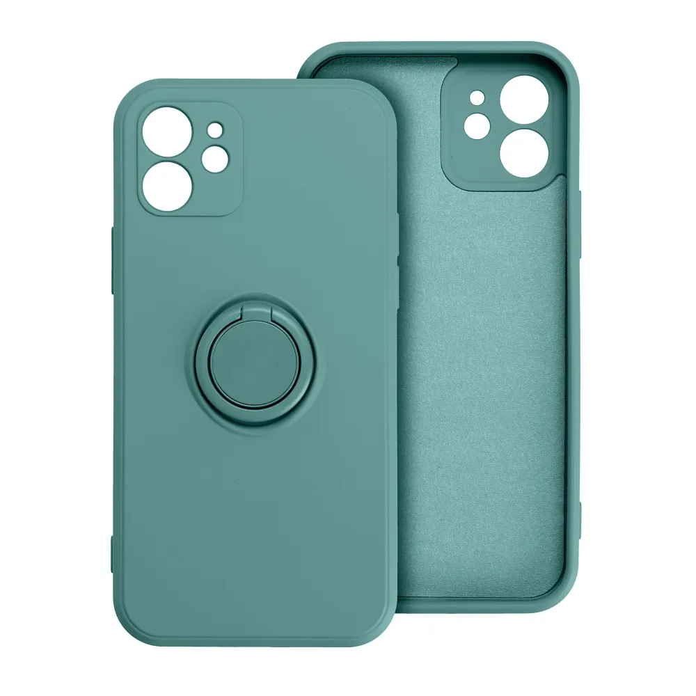 Case for iPhone 16e (SE 4 2025) / 17e Silicone Ring green - Image 9