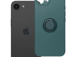 Case for iPhone 16e (SE 4 2025) / 17e Silicone Ring green