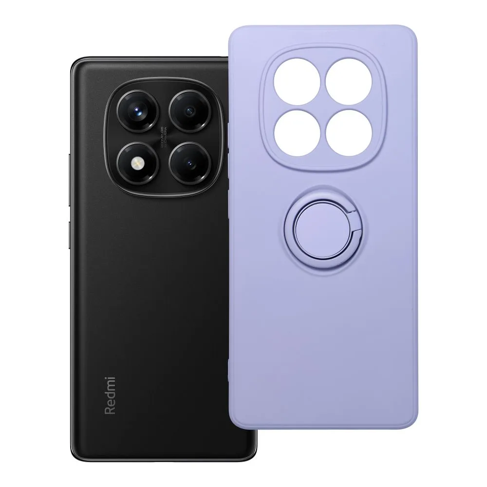 Case for Xiaomi Redmi Note 14 PRO 4G Silicone Ring purple