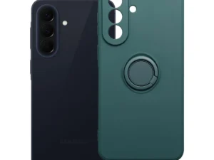 Case for Samsung A57 5G Silicone Ring green