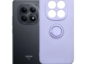 Xiaomi Redmi Note 15 PRO 5G szilikon gyűrű tok, lila