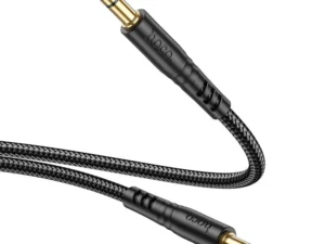 Cable AUX Jack 3,5 mm to Jack 3,5 mm Hoco 1 m UPA24 black