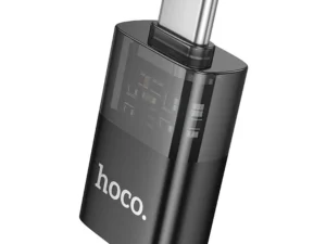 Adapter OTG USB C to USB A Hoco UA36B transparent black