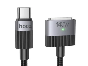 Cable USB C to Mag3 Hoco 5A 140W magnetic 1,8 m U141 black