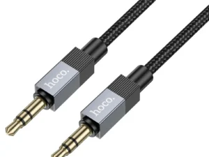 Hoco UPA32 AUX kábel Jack 3,5 mm (apám) - Jack 3,5 mm (apám) 1 m fekete