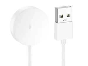 Charging cable for smartwatch Hoco 0,6 m Y29 white