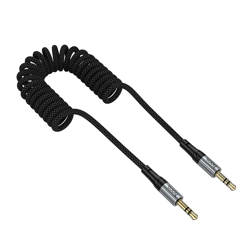 Cable AUX Jack 3,5 mm to Jack 3,5 mm Hoco 1,5 m UPA33 black - Image 6